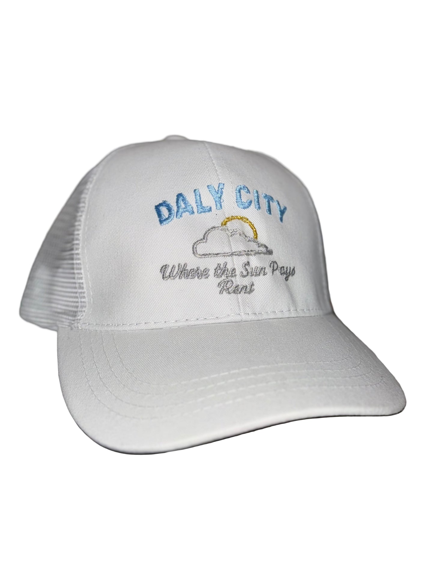 Daly City Where the sun pays rent (Ponytail cap)