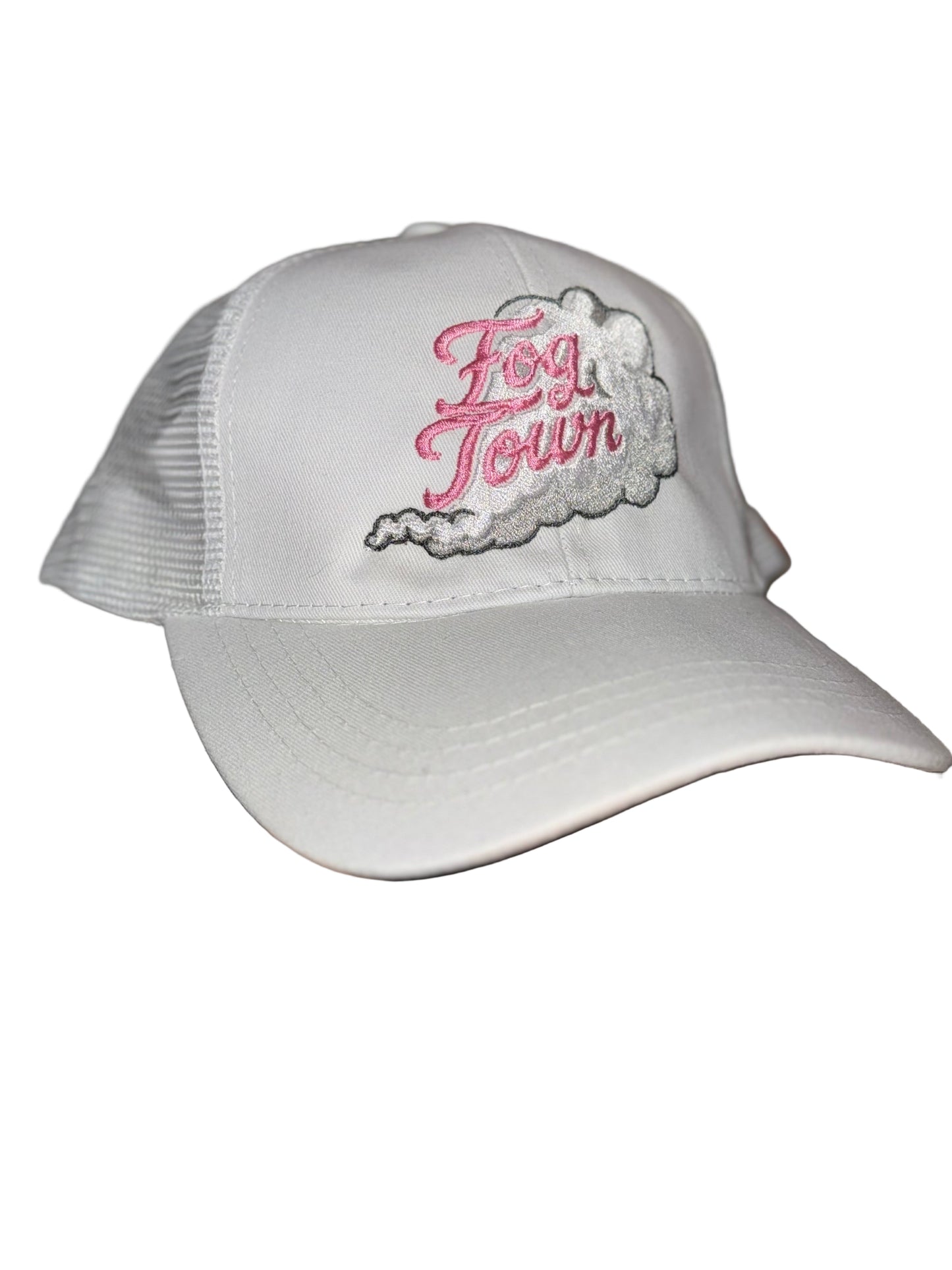 Fog Town Pink cloud (Ponytail cap)